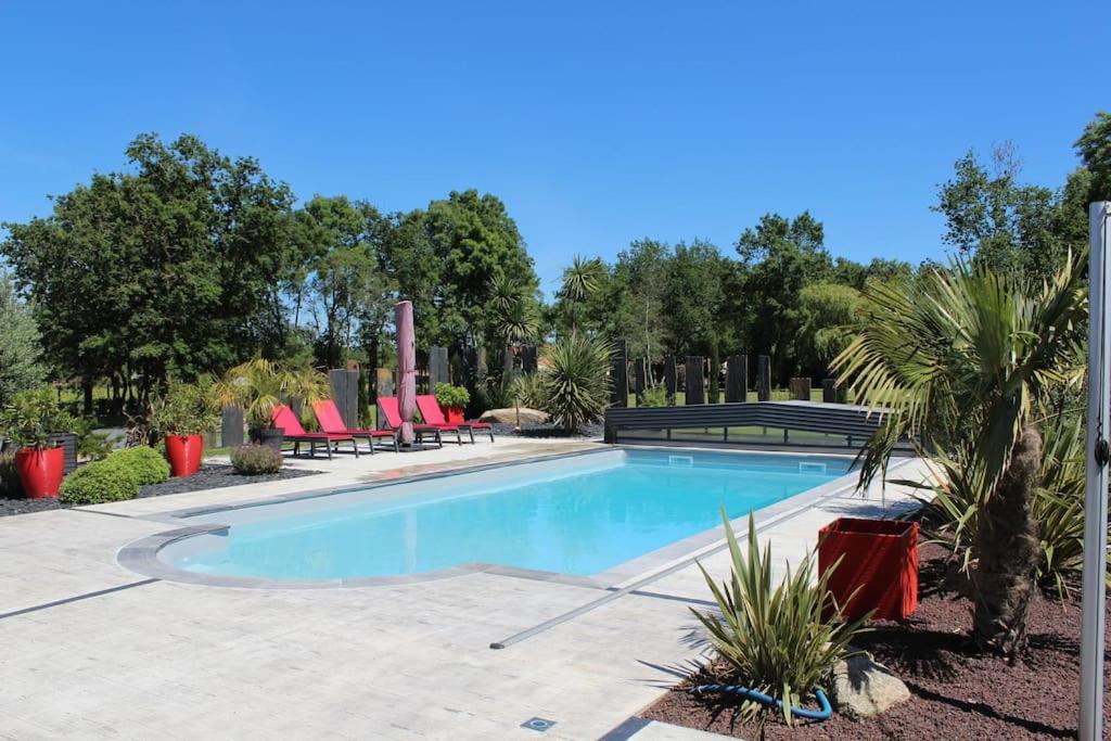 Villa Grand Standing Avec Piscine Proche Nantes La Chapelle-Heulin Extérieur photo