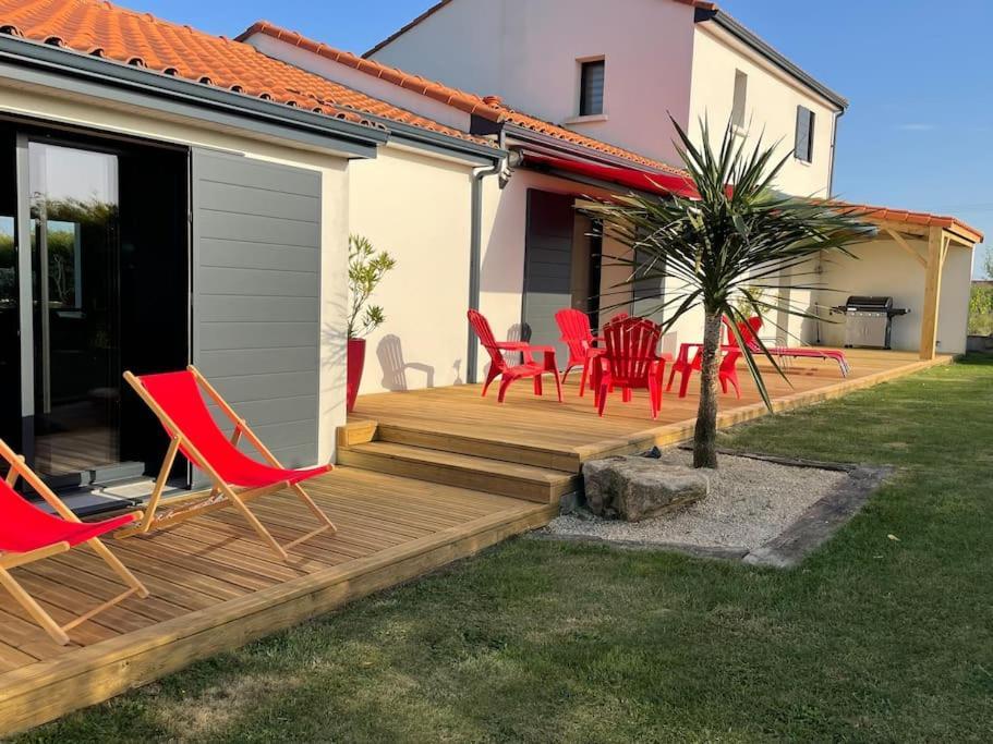 Villa Grand Standing Avec Piscine Proche Nantes La Chapelle-Heulin Extérieur photo